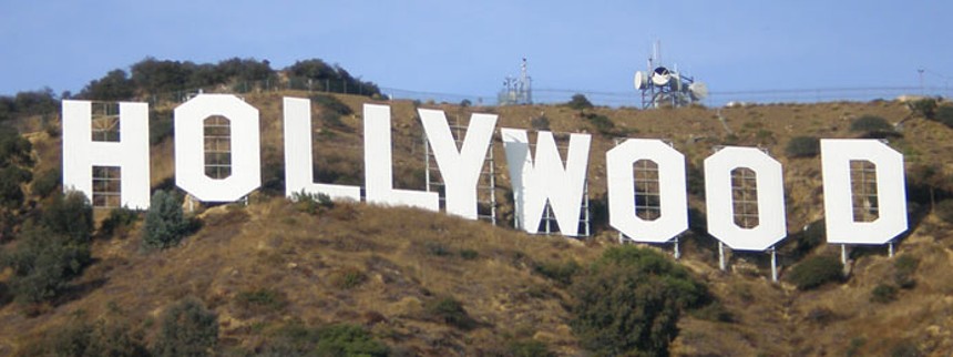 Afhugget hoved ved Hol&shy;lywood-​skil&shy;tet