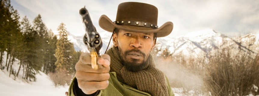 Fiktivt Tarant&shy;ino-​soundtrack i luften