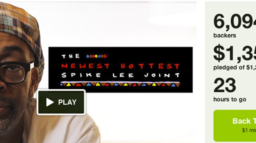 Spike Lee indsamler millioner fra fans