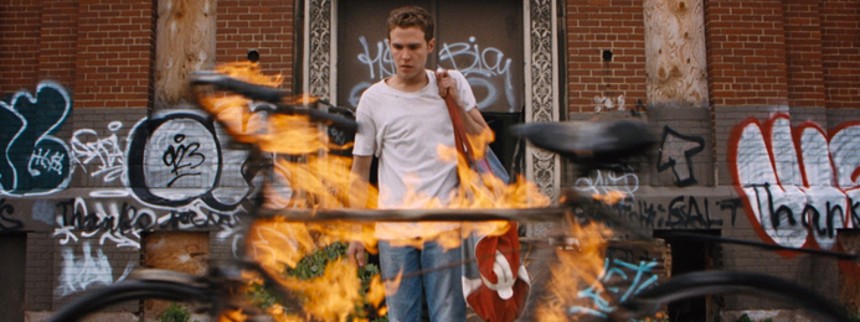 Gosling på dybt vand