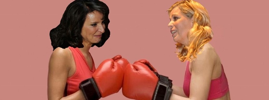 Bier og Scherfig i bokseringen