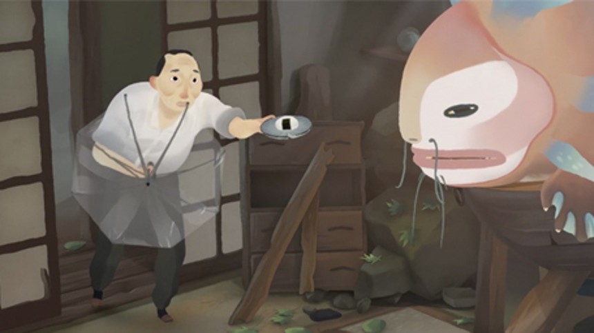 Den japanske mand og havet