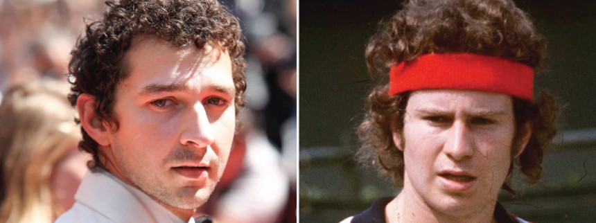 Dansk tennisspiller stand-in for Shia LeBeouf