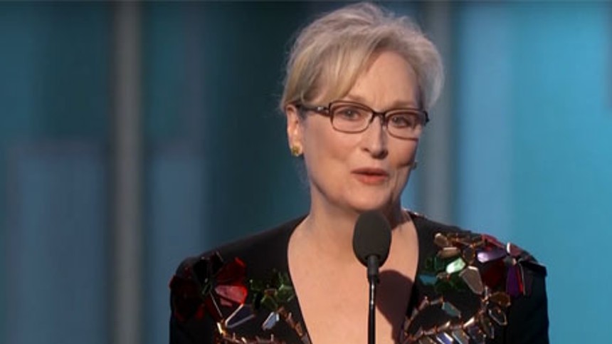 Meryl Streep angriber Donald Trump