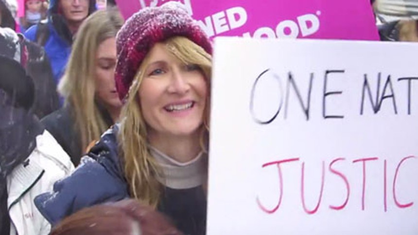 Stor pro&shy;test&shy;de&shy;mon&shy;stra&shy;tion på Sundance