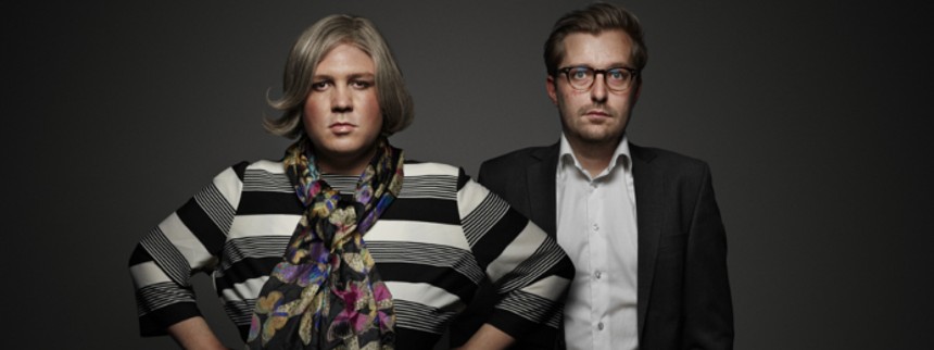 Den korte radioavis-duo går til filmen