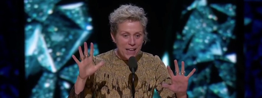 Oscar-fest med kraftfuldt kvindeopråb