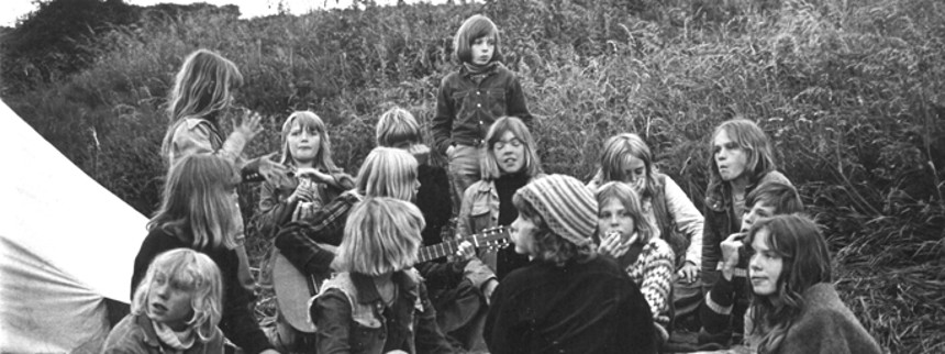 Søren og Bjørn var helt alene