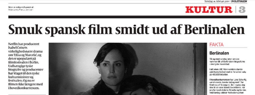Spansk film er ikke smidt ud af Berlinalen