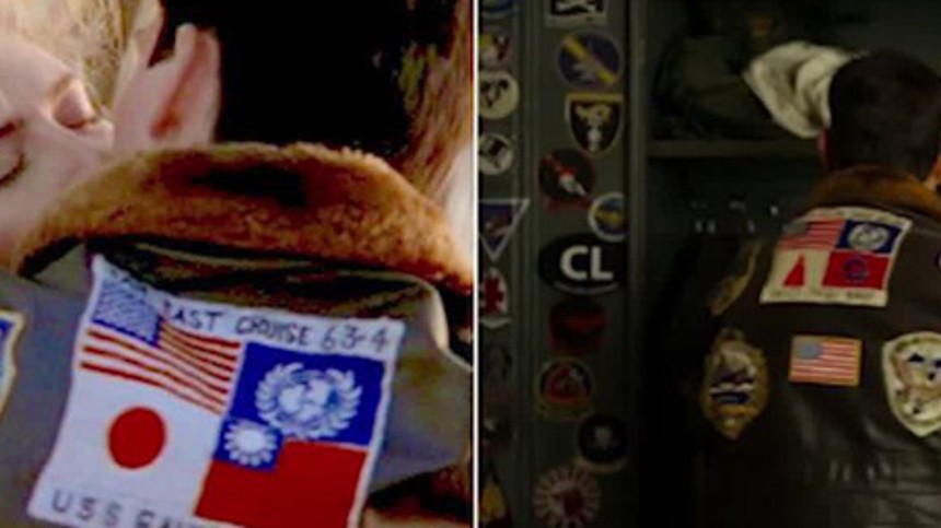 Tom Cruise er tilbage uden Taiwans flag