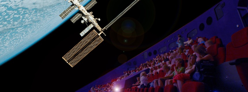 Filmhistoriker og gæster skoser Planetarium