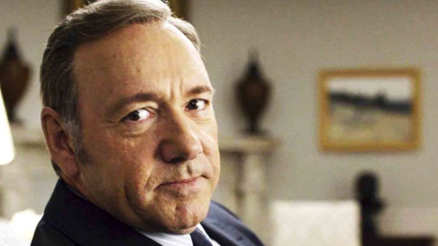 Kevin Spacey laver happening i Rom