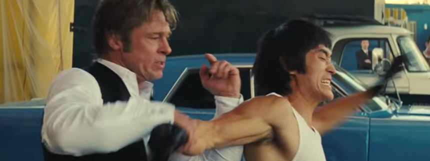 Brad Pitt fik slåskamp skrevet om