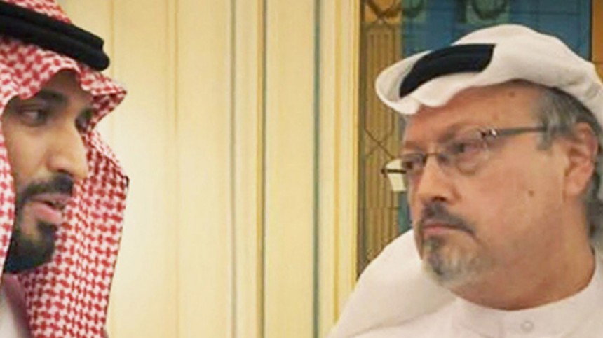 Bag om Khas&shy;hog&shy;gi-​mor&shy;det