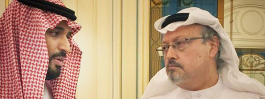 Bag om Khas&shy;hog&shy;gi-​mor&shy;det