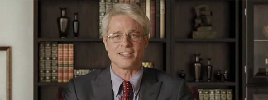 Brad Pitt angriber corona og Trump