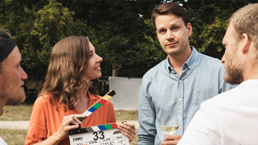 Drivende svedtur med Julie og Jesper