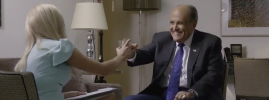 Borat skaber røre i valgkampen