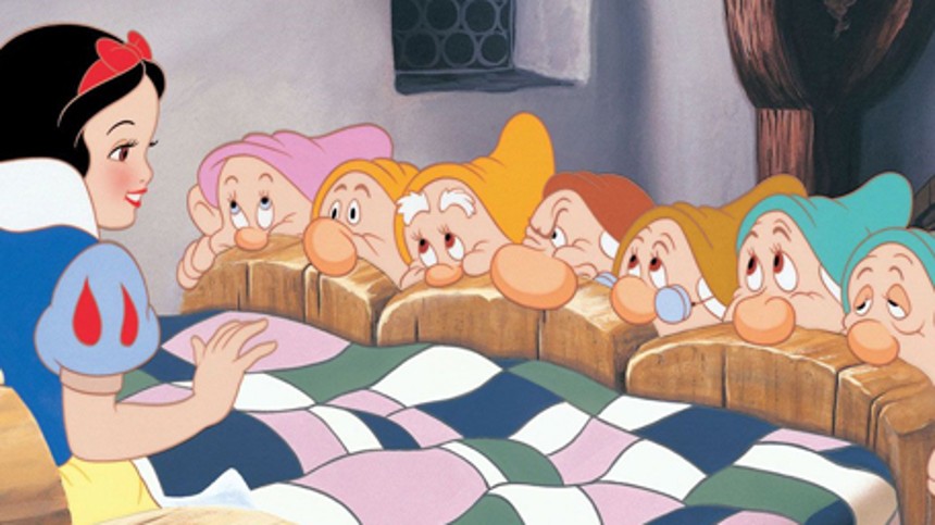 Stjerne raser over Snehvide og de syv dværge