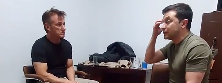 Sean Penn laver dokumentar i Ukraine