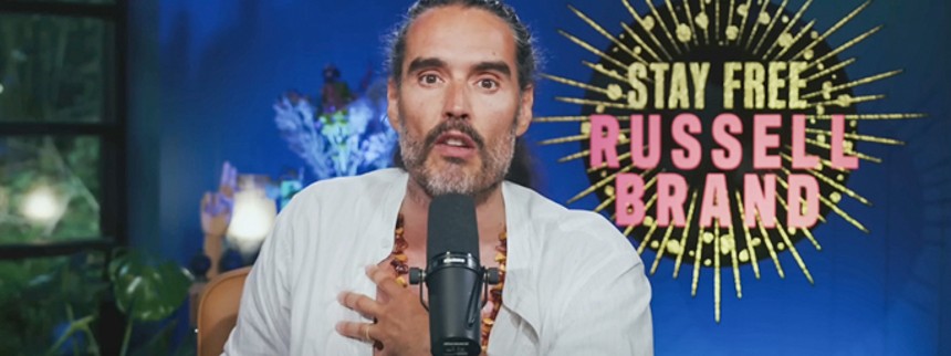 YouTube lukker for Russell Brands reklamer