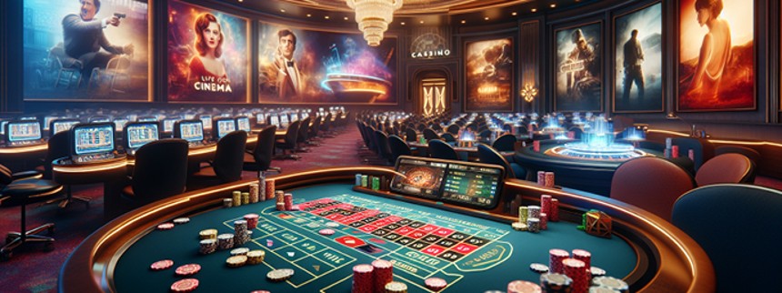 Live-casino kan forstærke filmoplevelsen