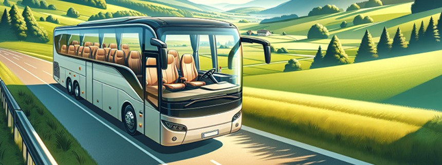 Det er nemt at leje en turistbus