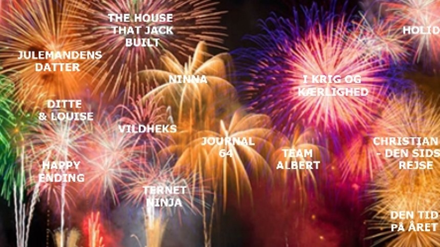 Dansk festfyrværkeri i resten af 2018