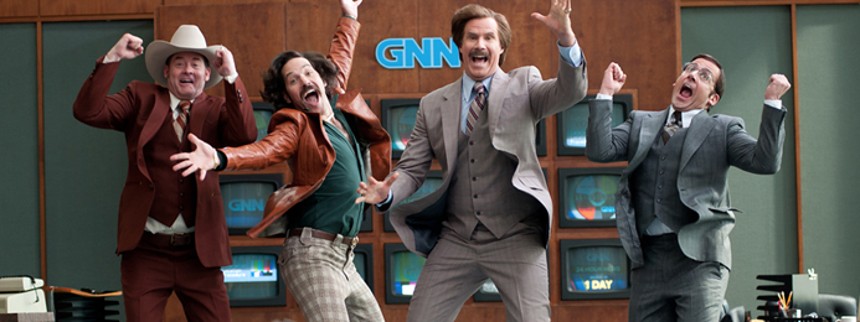 Anchorman: Fortsat flimmer på skærmen